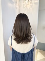 ローネス 銀座(LONESS)&nbsp;20代30代40代大人可愛い　レイヤーカット　アッシュブラウン