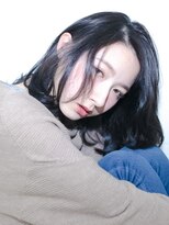 ブルーフェーセス 表参道(blue faces) 『bluefaces』ブラックヘアー ミディアムボブ