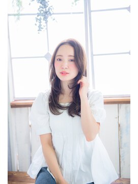 ネオリーブサイン 大森店(Neolive sign) 大人可愛いナチュラルハイライトカラースタイル