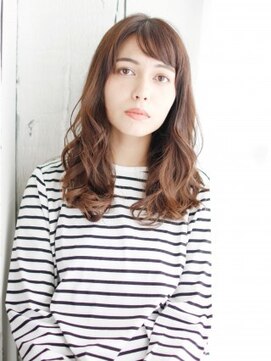 ヘアメイク ナル(hair make nalu) Aラインのゆるミックスカール