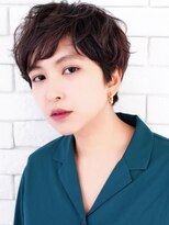 ヘアリゾート粋 新宿三丁目本店&nbsp;襟足スッキリショート/3Dカラーマッシュ/白澤