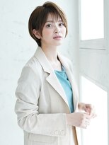 ビーグレイスヒロミ(be Grace HIROMI)&nbsp;上品シンプルショート×20代モテナチュラルブラウン