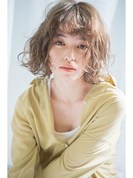 ヴァンクシー バイ ルナ(VANKCY by Luna) 伸ばしかけ 簡単 20代 30代 ゆるふわパーマ 小顔 楽 大人ボブ
