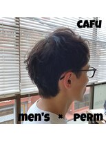 カフーヘアー 本店(Cafu hair) メンズのくせ毛風ナチュラルパーマ☆