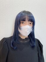 ベラ(Bella)&nbsp;【Bella吉祥寺】ダークネイビー/エアリーミディ/ロングウルフ