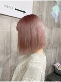 【MIRAC町田店河原崎】前下がりピンクホワイトベージュ