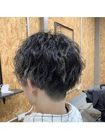 ジールクス 太田店(G LUX)&nbsp;ツイスパハイライトセンターパート【G LUX  メンズ 太田/足利】