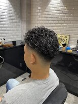 ボルド(MEN'S HAIR SALON BORDO)&nbsp;スキンフェード×パーマ