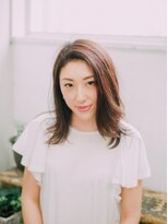 アンシェリ バイ フラミューム 戸塚店(Ancheri by flammeum) サイドパートセミロング