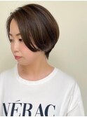 大人ショートでまとまりよく