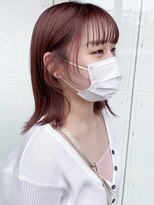 ミニム ヘアー(minim hair)&nbsp;【minim×高橋】カシスピンクカラー♪