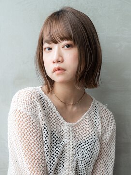 エースハバナ 渋谷(1 HAVANA) 小顔ヘア/ボブ/大人可愛い/アッシュベージュ/20代30代40代