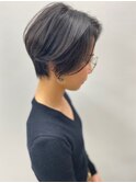20代30代40代前下がりストレート大人ボブリップライン
