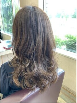 レーブ バイ ファースト 岩切店(reve by first) グレイカラー+インナーカラー