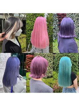 ワンズクロエ 原宿店(ONE's Chloe) 淡めカラー/似合わせカット/くびれヘア/ツートーンカラー