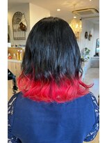 ヘアールーム アート(hair room a to by NYNY)&nbsp;ネオンピンク★