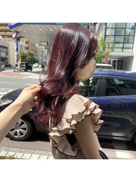 ボアップ(boappu) ラベンダーピンクで艶髪に