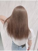 店長今里☆ブリーチして色落ちを楽しむミルクティーベージュ☆
