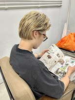 ヘアー アイス 御器所本店(HAIR ICI) 20代30代40代メンズセンターパートストリートモテ髪