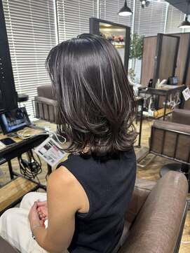 アルカナ 原宿表参道(ARCANA) 前髪　マルチ　ピンクベージュ　インナーグレージュ　ウルフ