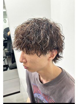 ブライト(BRIGHT) マッシュウルフツイストスパイラルパーマ