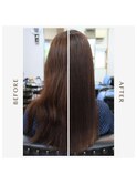 髪質改善ストレート