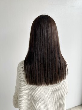 セダクション 道後樋又店(Seduction) 松山市/20代/30代/40代/ぱつっとライン×ロングスタイル