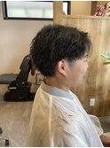 さわやかセンターパートにツイストスパイラル♪
