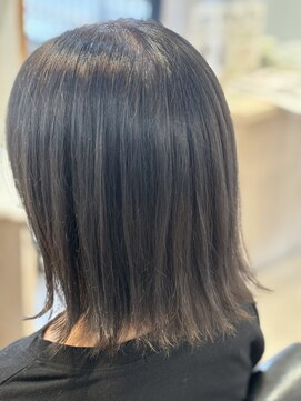 シャルムヘアー(charme hair) 切りっぱなし外ハネボブ