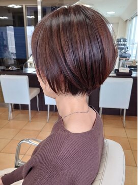 ネオフィリア 武蔵関店(NEO PHILIA) 大人可愛い＊丸みショートボブ