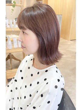 ソラ(SORA.) 大人可愛い20代30代40代50代オススメ外ハネミディ♪