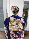 一本編みスタイル