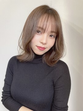 ロットアニバース(lott annibirth) 【髪質改善】ミディアムレイヤー/艶髪/透明感/トリートメント