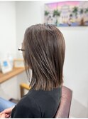 切りっぱなしボブ