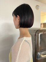 マカロニコースト(macaroni coast)&nbsp;前髪ありコンパクトラインボブ