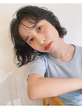 ノーカ 代官山(nohka) くりっとしたパーマボブ