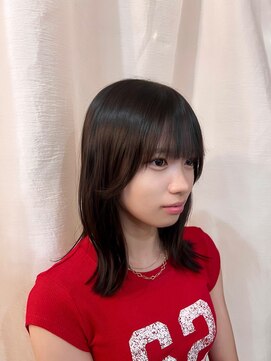 スイート ヘアデザイン(Suite HAIR DESIGN) ナチュラルストレート×外はね