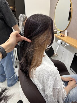 アイズ 横浜(IS) [YASU指名]イヤリングカラー/ミルクティーベージュ/横浜