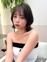 シー バイ ロンド 新宿(Sea by Lond)&nbsp;【大重】外はね韓国ボブ/新宿/髪質改善/ショート/縮毛矯正