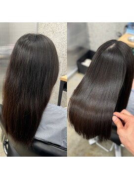 ウィールールピヴォクロス(WE RULE pivot cross) #髪質改善#縮毛矯正#美髪矯正 before/after