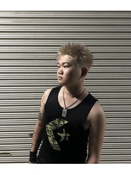 ヘアーワークス ボナ(HAIR WORKS bona.) ハイトーンスパイキー