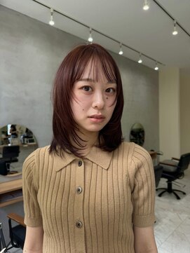 シェノン 夙川(CHAINON) 2025秋冬/柔らかいカラー/オレンジブラウン