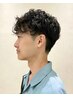 【石川指名限定】メンズカット＋ニュアンスパーマ￥15,000