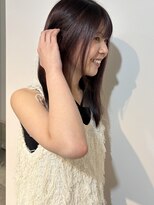 イルフレール(ill frere)&nbsp;ぱつっとヘアー　顔まわりカット　艶カラー　中津　梅田　豊崎