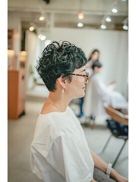 ベンジー 中目黒ii店(benji) ベリーショートにパーマ