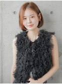 内巻き大人ボブ