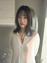 ダイアモンドリリーキートス(Diamond Lily kiitos)&nbsp;クラゲヘアー/小顔に見せるヘア/ココアベージュ/一宮