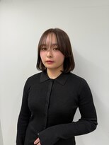 エアー 横浜(AIR)&nbsp;【湯田】前髪ありフェミニンボブ