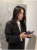 暗髪