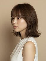 ハートテンセカンド 武蔵新城店(HEART2nd) 着物ヘア/ダークアッシュ/ミディアムレイヤーカット/武蔵新城